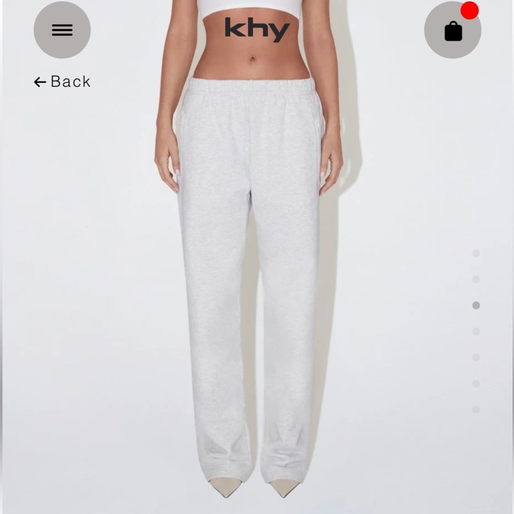 Khy fleece sweat pants NEW WITH TAGS